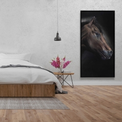 Encadré 24 x 48 - Cheval solitude