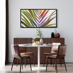 Encadré 24 x 48 - Feuille de palmier tropical