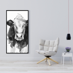 Encadré 24 x 48 - Vache
