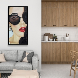 Encadré 24 x 48 - Lunettes de soleil à la mode