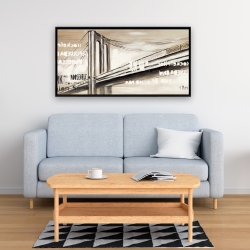 Encadré 24 x 48 - Pont de la ville