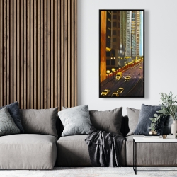 Framed 24 x 48 - New york city 9th street