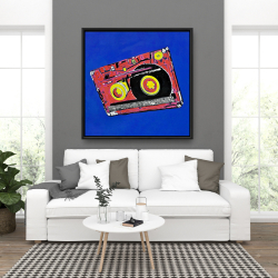 Encadré 36 x 36 - Radio cassette