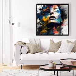 Encadré 36 x 36 - Beauté peinte