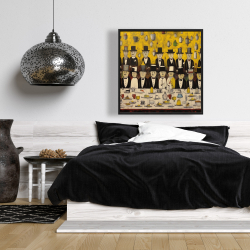 Framed 36 x 36 - Discreet banquet