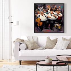 Framed 36 x 36 - Loud noise