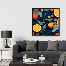 Encadré 36 x 36 - Agrumes flottantes