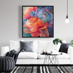Framed 36 x 36 - Full of color