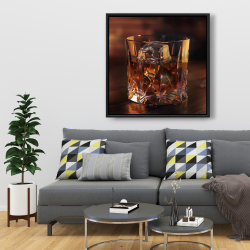 Framed 36 x 36 - On the rocks