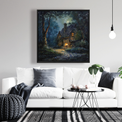Framed 36 x 36 - Hidden shack