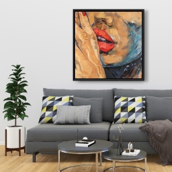 Encadré 36 x 36 - Plan rapproché d'une bouche