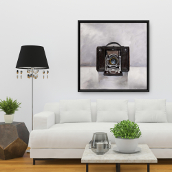 Framed 36 x 36 - Old camera