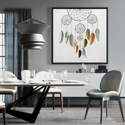 Framed 36 x 36 - Dreamcatcher