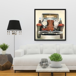 Framed 36 x 36 - Vintage luxury car