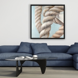 Encadré 36 x 36 - Noeud de corde de bateau