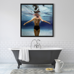 Framed 36 x 36 - Under the sea