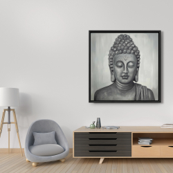 Encadré 36 x 36 - Sage bouddha