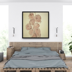 Framed 36 x 36 - Closed ground cherries