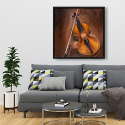 Framed 36 x 36 - Alto violin