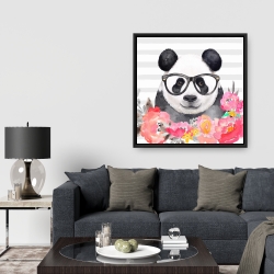 Encadré 36 x 36 - Panda à lunette