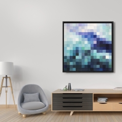 Encadré 36 x 36 - Paysage pixelisé
