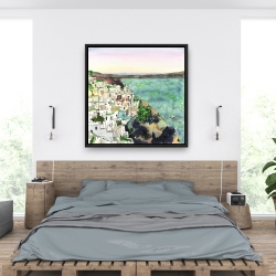 Encadré 36 x 36 - Paysage de la crète