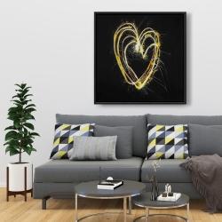 Encadré 36 x 36 - Feux d'artifices en coeur