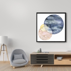 Framed 36 x 36 - Circles