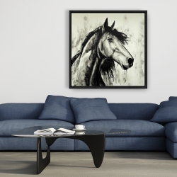 Framed 36 x 36 - Spirit horse