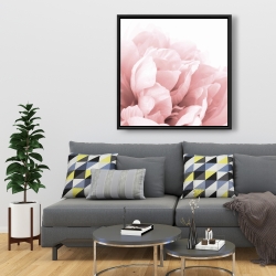 Encadré 36 x 36 - Peonie, fleur de rêve