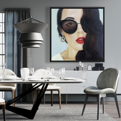Encadré 36 x 36 - Lunettes de soleil à la mode