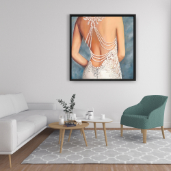 Encadré 36 x 36 - Robe de mariage