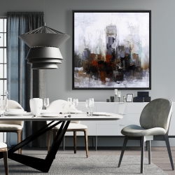 Framed 36 x 36 - Obscure buildings