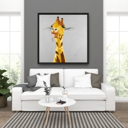 Encadré 36 x 36 - Drôle de girafe