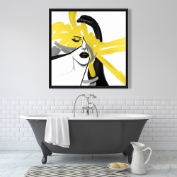 Framed 36 x 36 - Beauty divided