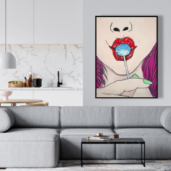 Framed 36 x 48 - Lollipop
