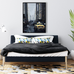 Framed 36 x 48 - New york in the dark
