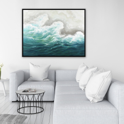 Framed 36 x 48 - Seaside