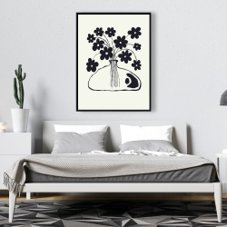Encadré 36 x 48 - Pot de fleurs
