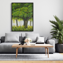 Encadré 36 x 48 - Forêt en été