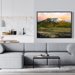 Encadré 36 x 48 - Vue montagneuse