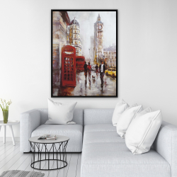 Encadré 36 x 48 - Le big ben à londres