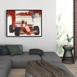 Encadré 36 x 48 - Voiture de formule 1