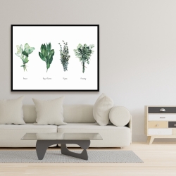 Framed 36 x 48 - Fine herbs