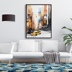 Framed 36 x 48 - N-y early in the morning