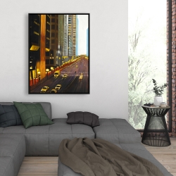 Framed 36 x 48 - New york city 9th street