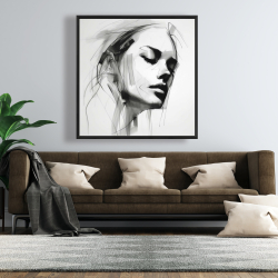 Encadré 48 x 48 - Traits féminins