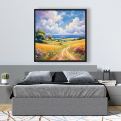 Encadré 48 x 48 - Petite maison campagnarde
