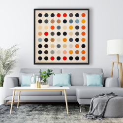 Encadré 48 x 48 - Cercles distanciés