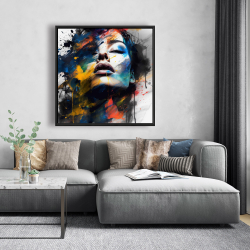 Encadré 48 x 48 - Beauté peinte